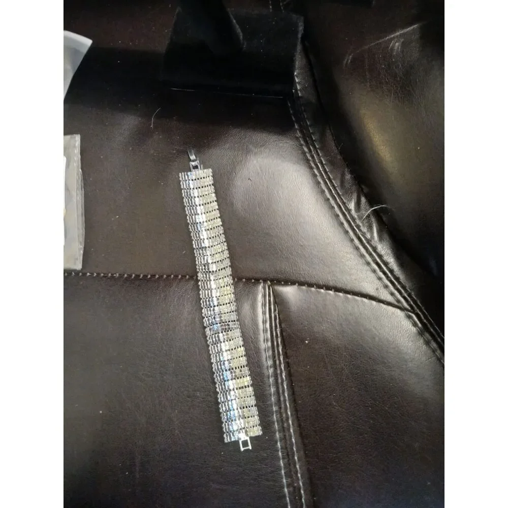 Stunning 8 Row Rhinestones Bracelet Wedding Prom Evening Dressup